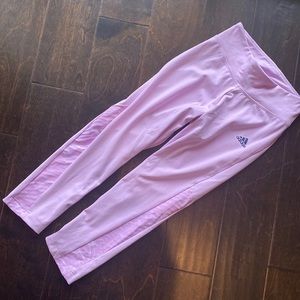 Adidas Capri Leggings XS Pink Purple